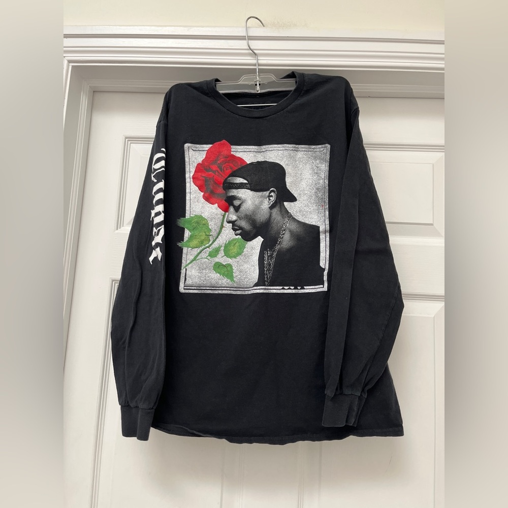 Tupac 2Pac long sleeve shirt size medium